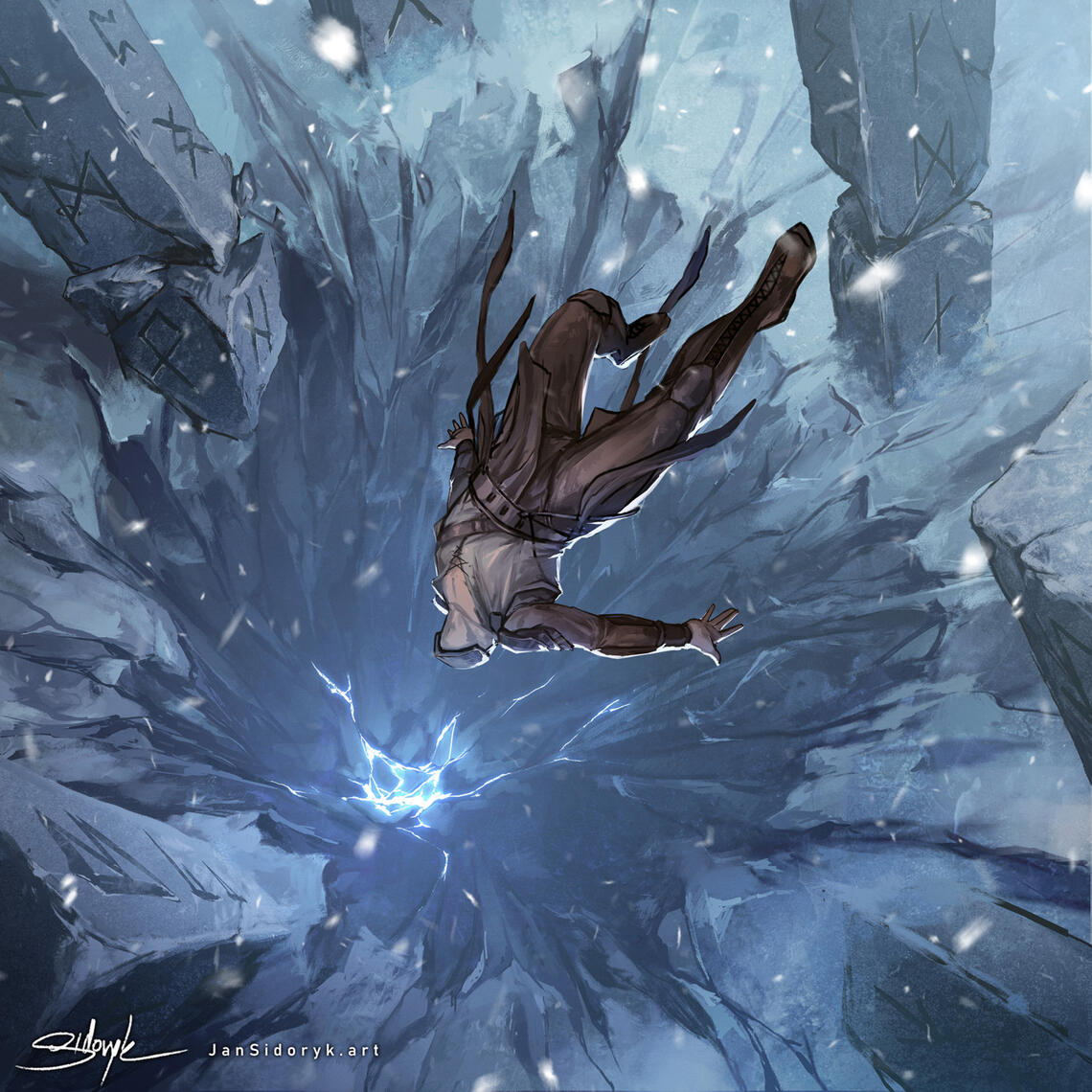 Dreamoir - "Free Falling Down" Cover Art