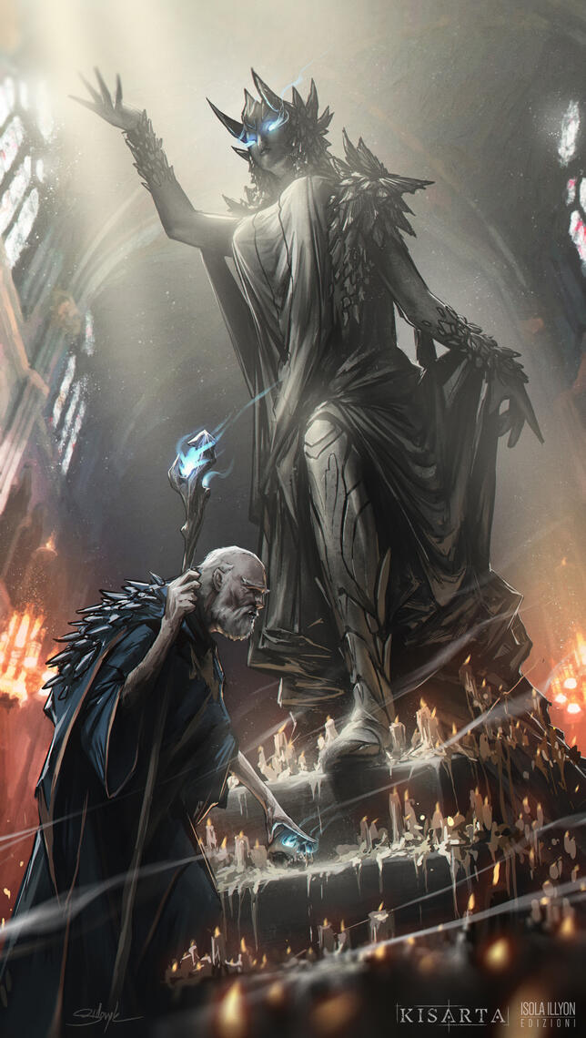 Praying - Kisarta D&D